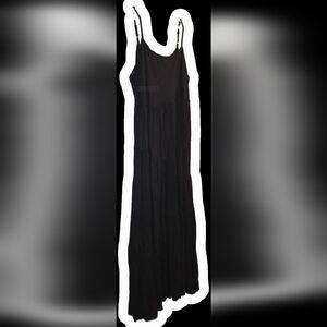 Summer Black Maxi Dress